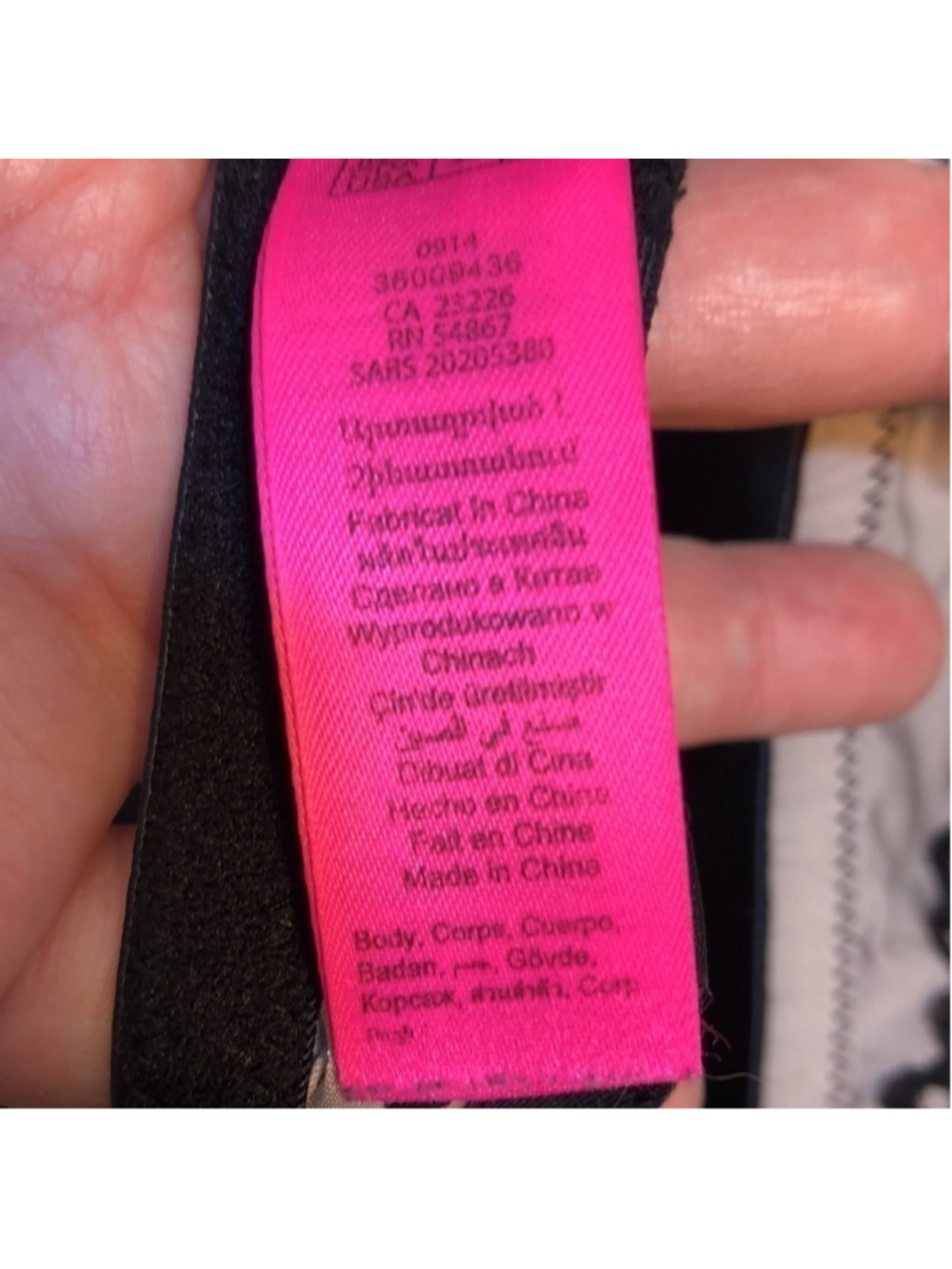 La Senza push-up underwire bra black lace 34D - Picture 8 of 8